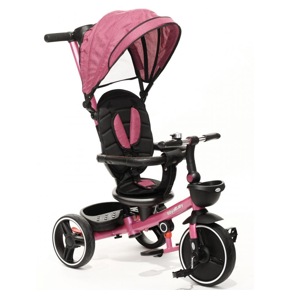ΤΡΙΚΥΚΛΟ ROYAL BABY HLF-8018 ΜΩΒ
