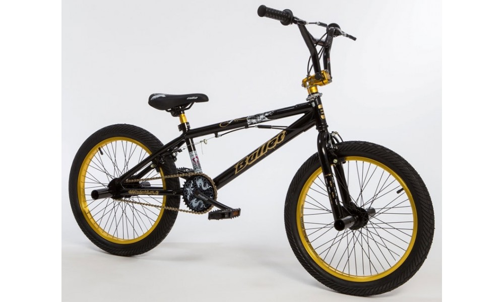 Bullet Bora Freestyle BMX Black & Gold