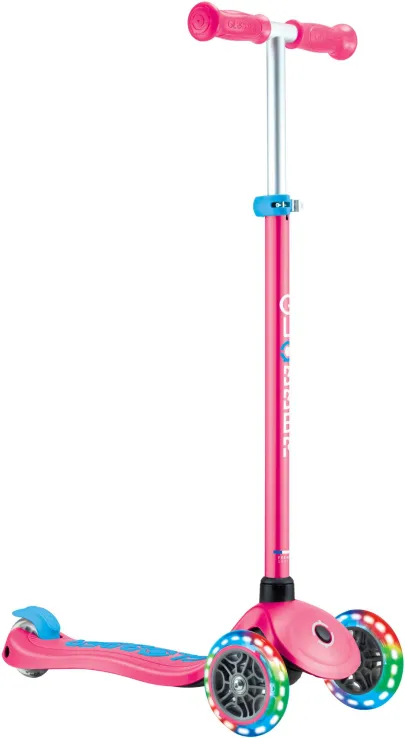 GLOBBER SCOOTER PRIMO PLUS LIGHTS ΦΟΥΞΙΑ